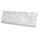 Клавиатура A4Tech Fstyler FKS10 белый/серый USB