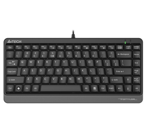 Клавиатура A4Tech Fstyler FKS11 черный/серый USB Клавиатура A4Tech Fstyler FKS11 черный/серый USB