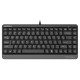 Клавиатура A4Tech Fstyler FKS11 черный/серый USB