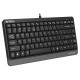 Клавиатура A4Tech Fstyler FKS11 черный/серый USB