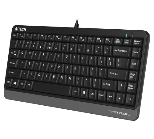 Клавиатура A4Tech Fstyler FKS11 черный/серый USB Клавиатура A4Tech Fstyler FKS11 черный/серый USB