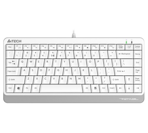 Клавиатура A4Tech Fstyler FKS11 белый/серый USB Клавиатура A4Tech Fstyler FKS11 белый/серый USB