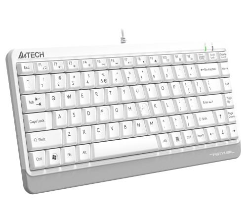 Клавиатура A4Tech Fstyler FKS11 белый/серый USB Клавиатура A4Tech Fstyler FKS11 белый/серый USB