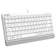 Клавиатура A4Tech Fstyler FKS11 белый/серый USB