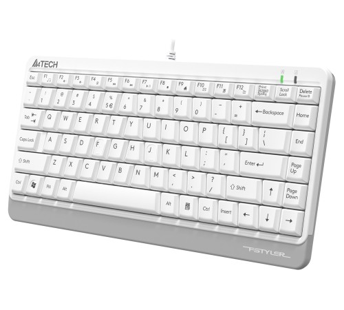 Клавиатура A4Tech Fstyler FKS11 белый/серый USB Клавиатура A4Tech Fstyler FKS11 белый/серый USB