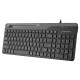 Клавиатура A4Tech Fstyler FK25 черный USB slim