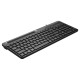 Клавиатура A4Tech Fstyler FK25 черный USB slim