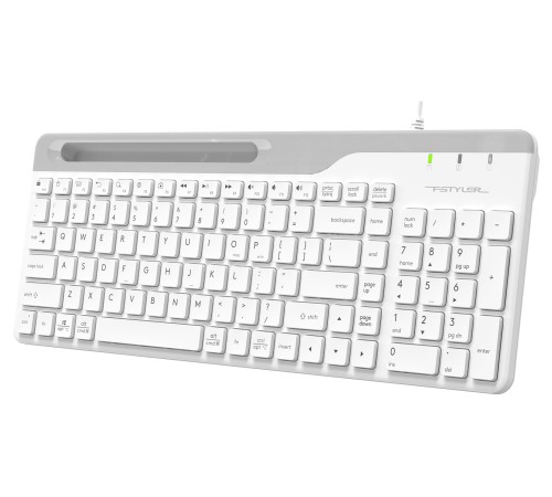 Клавиатура A4Tech Fstyler FK25 белый USB slim Клавиатура A4Tech Fstyler FK25 белый USB slim