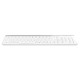 Клавиатура A4Tech Fstyler FK25 белый USB slim
