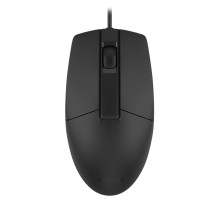 Мышь A4Tech OP-330S черный оптическая (1000dpi) silent USB (3but)