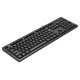 Клавиатура A4Tech KK-3 черный USB