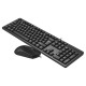 Клавиатура + мышь A4Tech KK-3330S клав:черный мышь:черный USB