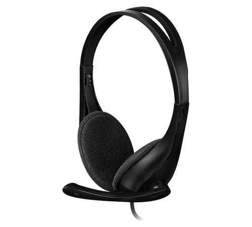 Наушники с микрофоном A4Tech HU-9 черный 1.8м накладные USB оголовье (HU-9 (BLACK)) Наушники с микрофоном A4Tech HU-9 черный 1.8м накладные USB оголовье (HU-9 (BLACK))