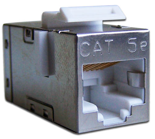 Повторитель портов RJ-45, экранированный, кат.5E, формата Keystone (LAN-KCP45S5E) Повторитель портов RJ-45, экранированный, кат.5E, формата Keystone (LAN-KCP45S5E)