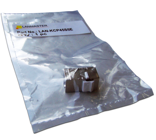 Повторитель портов RJ-45, экранированный, кат.5E, формата Keystone (LAN-KCP45S5E) Повторитель портов RJ-45, экранированный, кат.5E, формата Keystone (LAN-KCP45S5E)