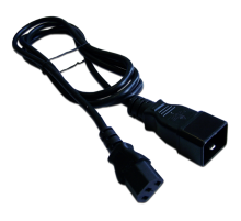 Шнур питания С13-C20, 220В, 10А, черный, 3 метра (LAN-PP13/20-3.0-BK)