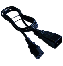 Шнур питания С13-C20, 220В, 10А, черный, 3 метра (LAN-PP13/20-3.0-BK)