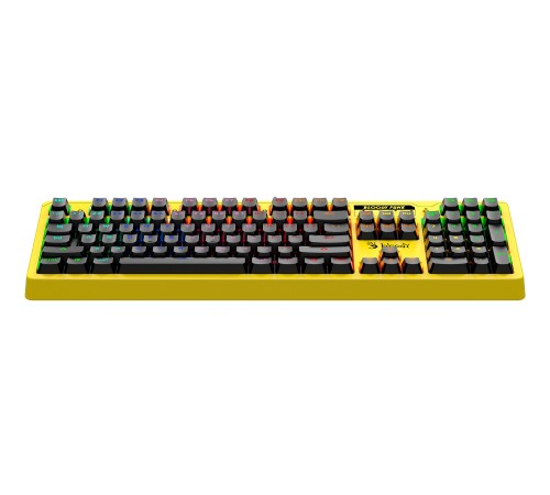 Клавиатура A4Tech Bloody B810RC Punk механическая желтый/черный USB for gamer LED