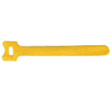 Хомут-липучка 125мм, 20 шт., желтый (LAN-VCM125-YL)