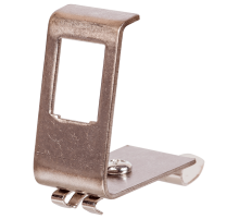 Lanmaster Рамка на DIN-рейку для установки модуля типа Keystone, металлическая (LAN-DRF-1OK-M)