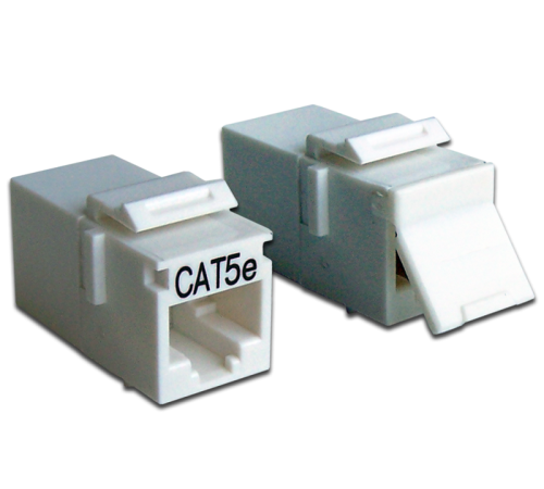 Повторитель портов RJ-45, неэкранированный, кат.5E, формата Keystone, белый (LAN-KCP45U5E-WH) Повторитель портов RJ-45, неэкранированный, кат.5E, формата Keystone, белый (LAN-KCP45U5E-WH)