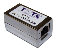 Повторитель портов RJ-45, экранированный, категории 6 (TWT-CP45STP6)