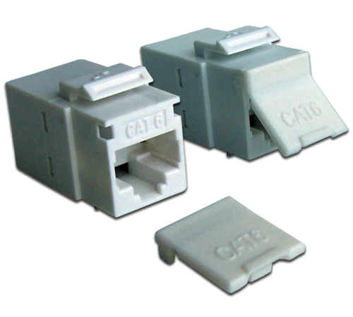 Повторитель портов RJ-45, неэкранированный, кат.6, формата Keystone, белый (LAN-KCP45U6-WH) Повторитель портов RJ-45, неэкранированный, кат.6, формата Keystone, белый (LAN-KCP45U6-WH)