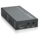 Digis Комплект приемник и передатчик HDMI + IR через HDBT. Поддержка 4K, HDMI ver 1.4, EDID, HDCP 1.4, PoC. Cкорость передачи данных 10,2 Гбит/с. Передача сигнала по кабелю 5е/6: 4K до 40 метров; 1080 (EX-A70)