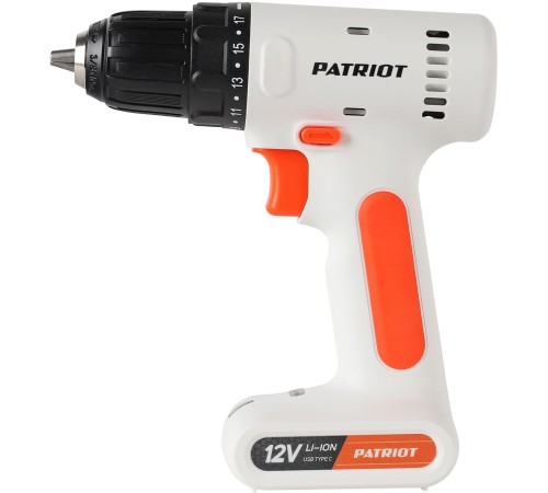 PATRIOT BR 113Li Дрель-шуруповерт аккумуляторная [180301113] { встроенная АКБ Li-Ion 12В, 1,3 Ач, 18Нм, 1 скороть, коробка }