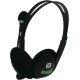 Наушники с микрофоном Оклик HS-M100 черный 1.8м накладные оголовье (1532004)