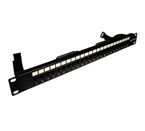 Патч-панель TELCO, 19", 1U, 24 порта RJ-45, контакты 12, 36 (TWT-PP24TLC-1236) Патч-панель TELCO, 19", 1U, 24 порта RJ-45, контакты 12, 36 (TWT-PP24TLC-1236)
