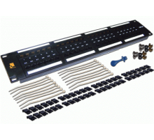 Патч-панель LANMASTER 48 портов, UTP, кат.6, 2U (LAN-PPL48U6)