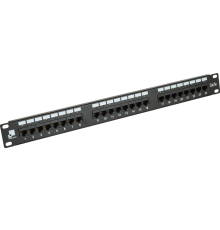 Патч-панель LANMASTER 24 порта с индикаторами, UTP, кат.5E, 1U (LAN-PPi24U5E)