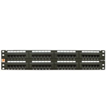 Патч-панель LANMASTER 48 портов, UTP, кат.5E, 2U (LAN-PP48UTP5E)