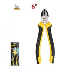 Диагональные бокорезы Deli DL0201  160мм, двухкомпонентная прорезиненная рукоять