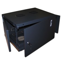 Шкаф коммутационный Lanmaster Next (TWT-CBWNM-18U-6X6-BK) 18U 550x600мм пер.дв.металл 60кг черный