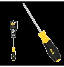 Отвертка Torx Deli DL6310025T T25x100мм сталь Cr-V, двухкомпонентная прорезиненная рукоять