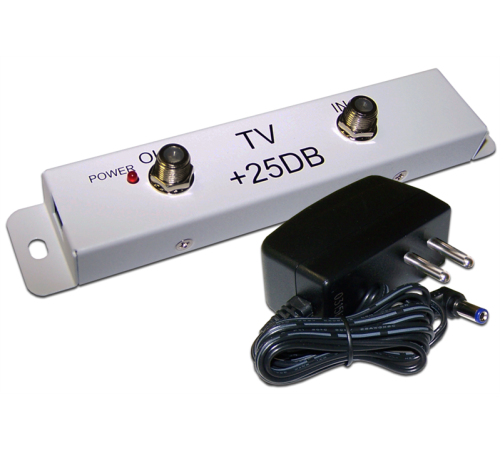 Усилитель TV-сигнала, 25 dB (LAN-HCS-TVSA25)