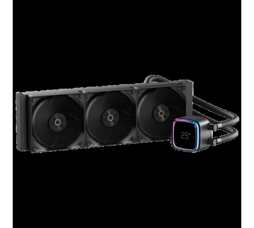 Жидкостная система охлаждения Ocypus Вентилятор Cooler Iota L36 BK ARGB Black 300W/ All Intel/ AMD AM*/ Digital display / Screws