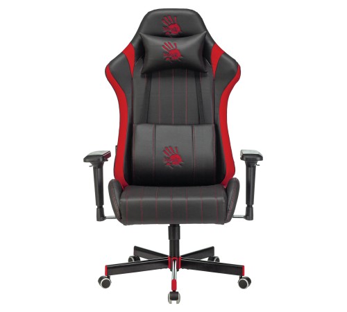 Кресло игровое A4Tech Bloody GC-990 черный/красный искусственная кожа крестовина металл
