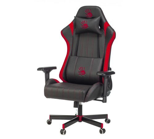 Кресло игровое A4Tech Bloody GC-990 черный/красный искусственная кожа крестовина металл