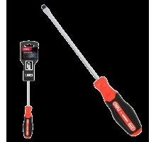 Шлицевая DL3442 SL3x150мм сталь S2, матовый стержень, двухкомпонентная прорезиненная рукоять