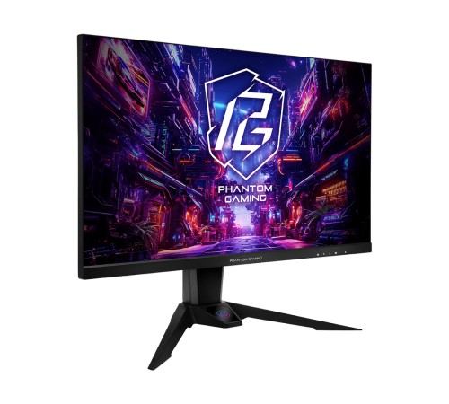 Монитор 27"; ASRock Phantom Gaming PG27FFX2A Black (IPS, 1920x1080, HDMI+HDMI+DP, 1 ms, 178°/178°, 400 cd/m, 1100:1, 520Hz, HDR400, MM)