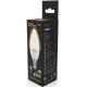 Лампа светодиодная Gauss Black 6.5Вт цок.:E14 свеча 220B 3000K св.свеч.бел.теп. C37 (упак.:10шт) (103101107)