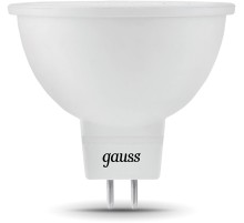 Лампа светодиодная Gauss Black 7Вт цок.:GU5.3 рефлектор 220B 4100K св.свеч.бел.ней. MR16 (упак.:10шт) (101505207)