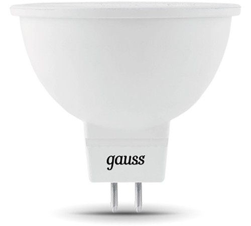 Лампа светодиодная Gauss Black 5Вт цок.:GU5.3 рефлек. 220B 4100K св.свеч.бел.нейт. MR16 (упак.:10шт) (101505205) Лампа светодиодная Gauss Black 5Вт цок.:GU5.3 рефлек. 220B 4100K св.свеч.бел.нейт. MR16 (упак.:10шт) (101505205)