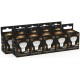 Лампа светодиодная Gauss Black 7Вт цок.:GU10 рефлектор 220B 3000K св.свеч.бел.теп. MR16 (упак.:10шт) (101506107)