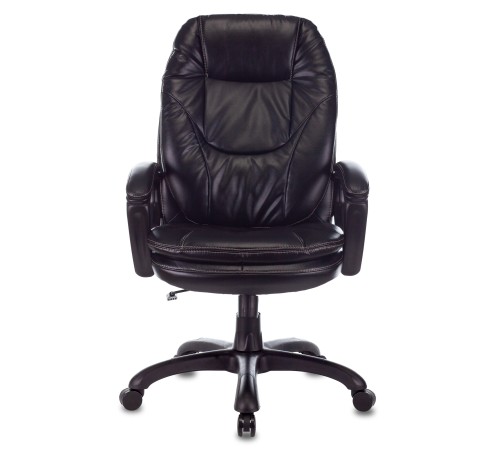 Кресло руководителя Бюрократ CH-868N черный Leather Venge Black искусственная кожа крестовина пластик