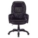 Кресло руководителя Бюрократ CH-868N черный Leather Venge Black искусственная кожа крестовина пластик