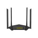 Маршрутизатор Tenda AC10 Двухдиапазонный гигабитный Wi-Fi роутер AC1200 до 300 Мбит/с на 2,4 ГГц + до 867 Мбит/с до 5 ГГц, LAN 3x1 Гбит/с, WAN 1x1 Гбит/с, 4*5dBi внешние антенны
